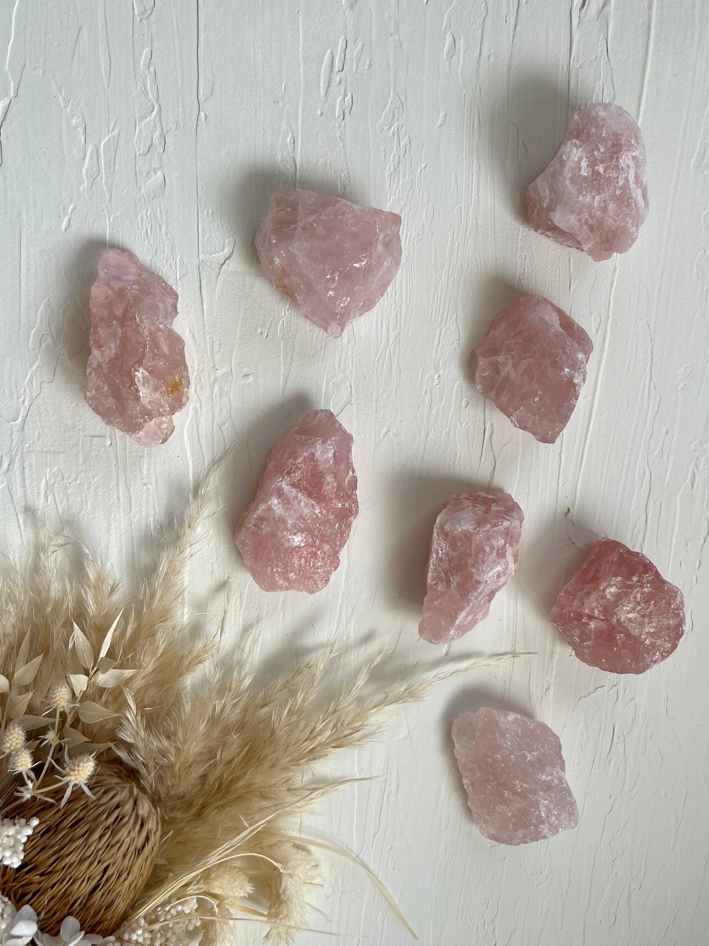 Rose Quartz Chunks